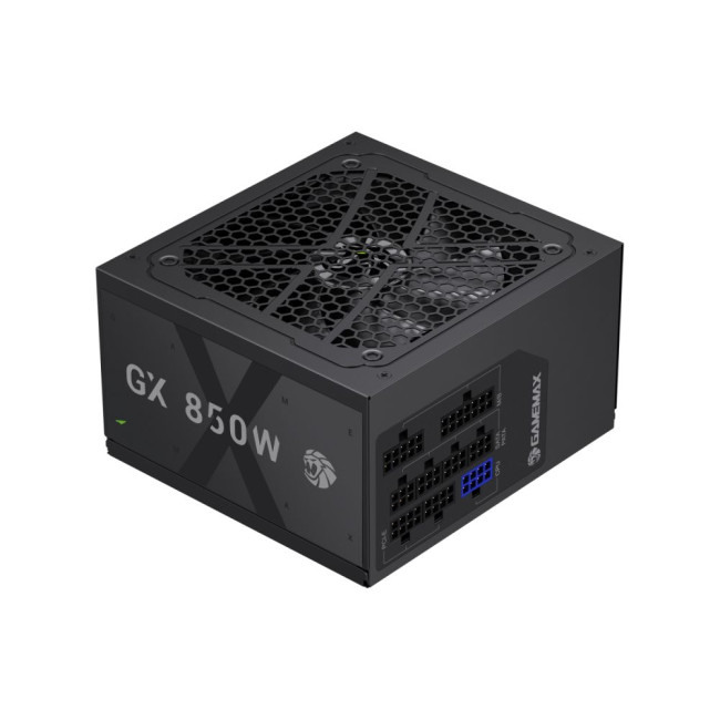Блок живлення ATX 850W, 80+ Gold, 120mm Ultra Silent Fan, modular OVP / UVP/ SIP / OCP/ OLP/ OPP/ SC GAMEMAX GX 850GF