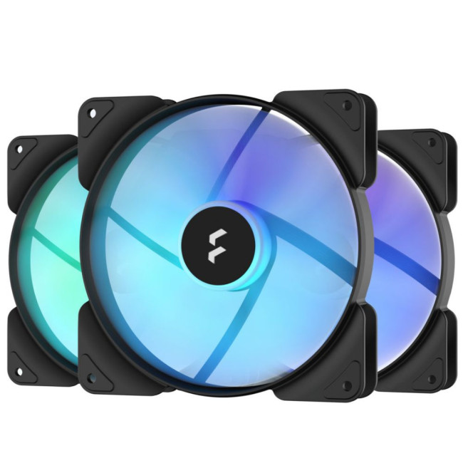 Вентилятор для корпусу 140 мм,чорна рамка, RGB PWM Aspect 14 RGB PWM Black Frame FRACTAL DESIGN Aspect 14 RGB PWM Black Frame (FD-F-AS1-1405)