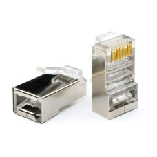 Конектор RJ45, STP, 6 cat., 8p8c (100шт пакунок) KINGDA KD-PG8015-C6