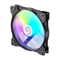 Кулер для корпусу 140 мм, 4pin(M/F)/3pin(M/F), ARGB, PWM, чорна рамка FN14A-S5 GAMEMAX FN14A-S5