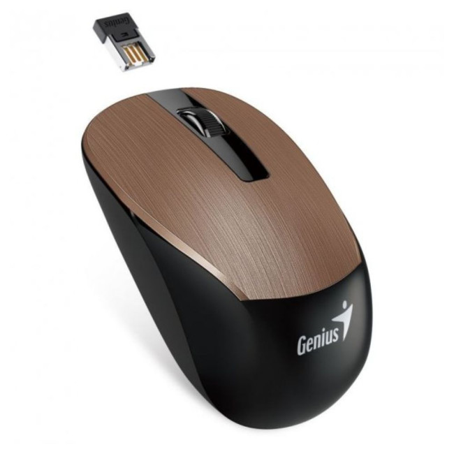 миша бездротова Brown 1600 dpi GENIUS NX-7015 (31030019403)