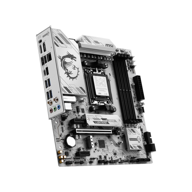 материнська плата sAM5/4DDR5/HDMI/DP/3PCIe/3M.2/4SATA/LAN2.5Gb MSI B850M GAMING PLUS WIFI6E