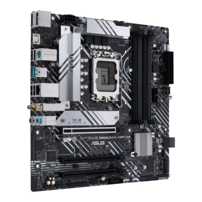 материнська плата s1700/4DDR4/2HDMI/DP/3PCIe/4SATA/2xM.2 ASUS PRIME B660M-A WIFI D4