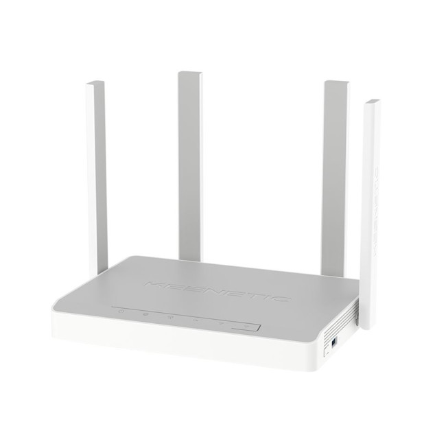 Інтернет-центр WIFI AX1800, LTE-модем cat 6, 4хGigabit, USB 3.0 KEENETIC Hero 4G+ (KN-2311)