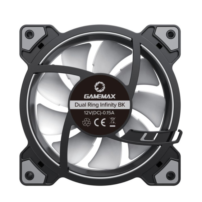 Кулер для корпусу 120mm*4 KIT  ARGB fan GAMEMAX DRH400