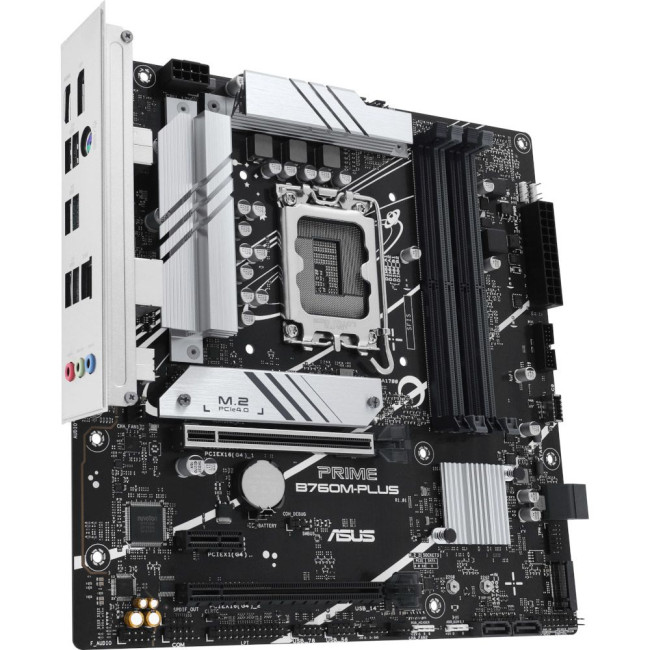 материнська плата s1700/4DDR5/HDMI/DP/3PCIe/4SATA/2M.2/LAN2.5Gb ASUS PRIME B760M-PLUS