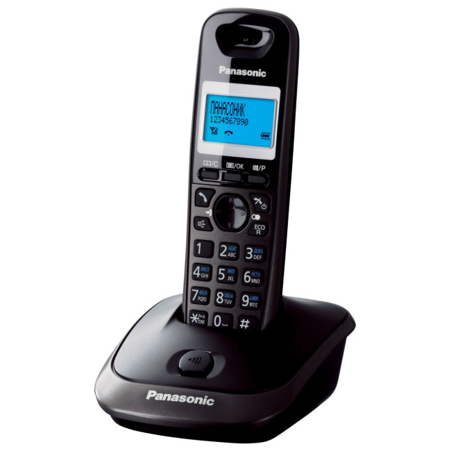 Радіотелефон DECT (титан) PANASONIC KX-TG2511UAT