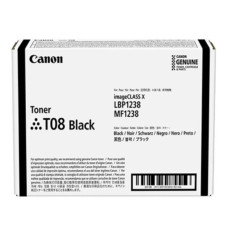 Картридж чорний для ISX1238i 11К CANON T08 Cartridge Black (3010C006AA)