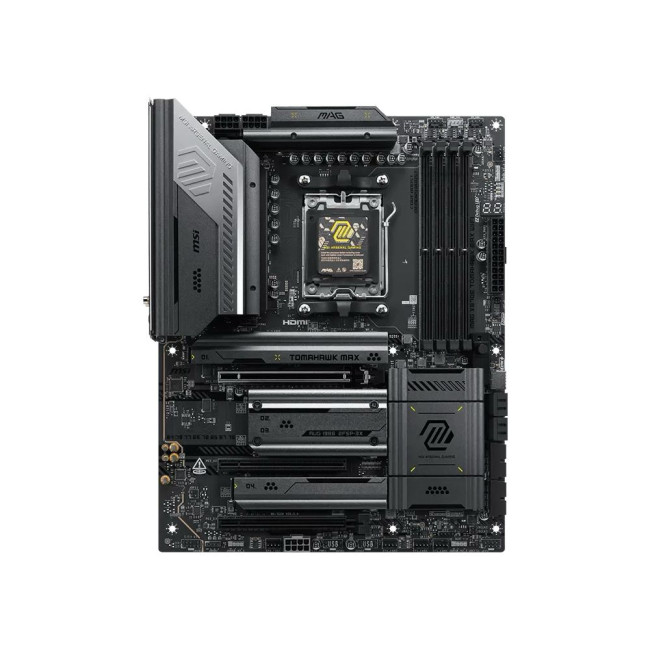 материнська плата sAM5/4DDR5/HDMI/2USB4/4PCIe/4M.2 /4SATA/LAN5Gb  MAG X870E TOMAHAWK MAX WIFI