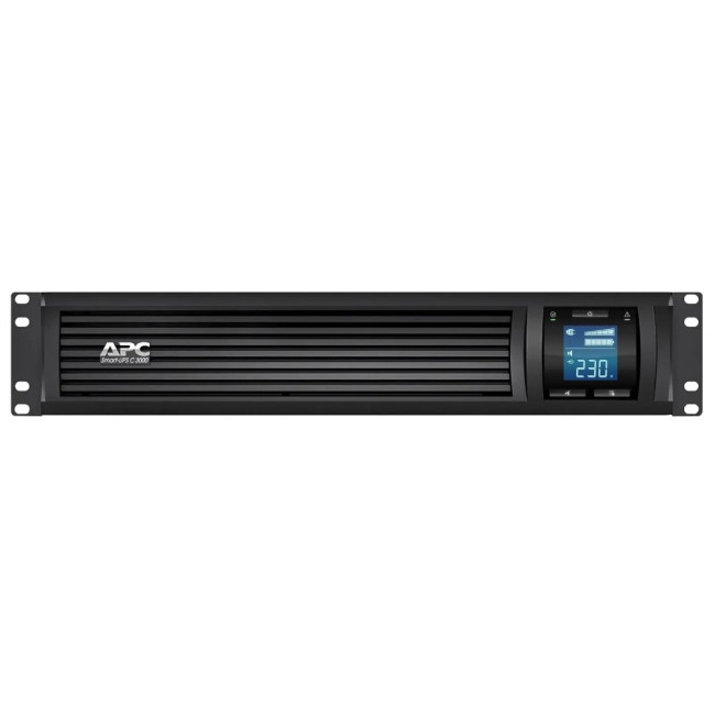 ДБЖ 2100W/3000VA,L-I,USB,LCD,RM APC SMC3000RMI2U