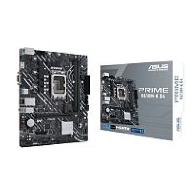 материнська плата s1700/2DDR4/VGA/HDMI/2PCIe/4SATA/2xM.2/COM ASUS PRIME H610M-K D4