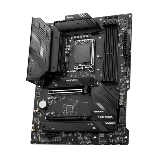 материнська плата s1700/4DDR5/HDMI/DP/3PCIe/4SATA/3M.2/LAN2.5Gb MSI MAG B760 TOMAHAWK WIFI