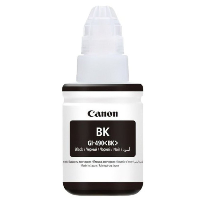 Чорнила чорні 12K CANON GI-490 Black (0663C001AA)