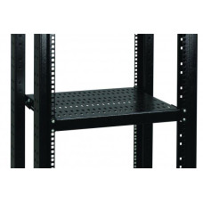 Полиця 1U, глибина 750мм., навантаження до 100кг.RAL9005 CONTEG DP-PZ-750