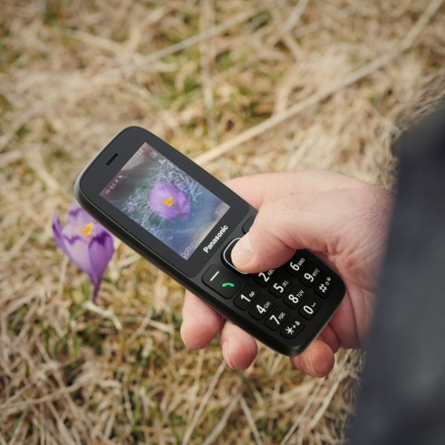 Мобільний телефон чорний PANASONIC KX-TF400EXB