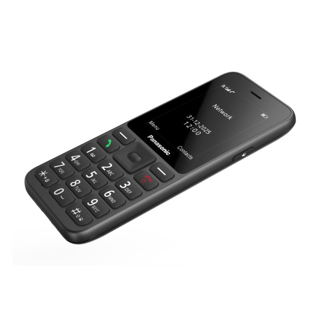 Мобільний телефон чорний PANASONIC KX-TU260EXB