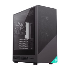 Корпус комп'ютерний MicroTower без блока живлення M-ATX, ITX,Tempered Glass,Mesh,USB2.0x1,USB3.0x1,T GAMEMAX Focus MB