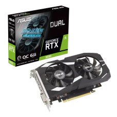 Відеокарта NVIDIA RTX 3050/DUAL/OC/6GB/GDDR6 ASUS DUAL-RTX3050-O6G