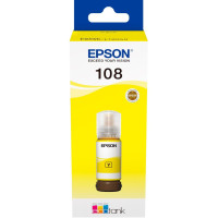 Чорнило жовте 70 мл для L8050, L18050 EPSON 108 EcoTank Yellow ink bottle (C13T09C44A)
