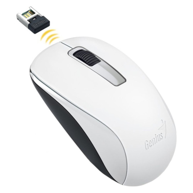 миша бездротова USB White G5 Hanger 1600 dpi GENIUS NX-7005 (31030017401)