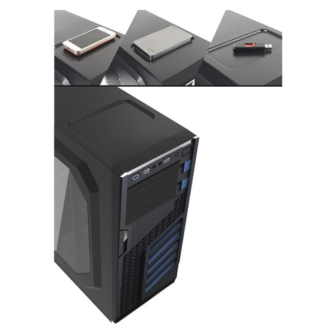 Корпус ATX без блока живлення GAMEMAX MT521-NP
