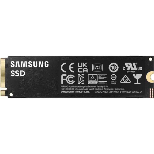 Накопичувач Samsung SSD 990 PRO 4TB PCIe 4.0 M.2 SAMSUNG 990 PRO 4TB PCIe 4.0, MZ-V9P4T (MZ-V9P4T0BW)