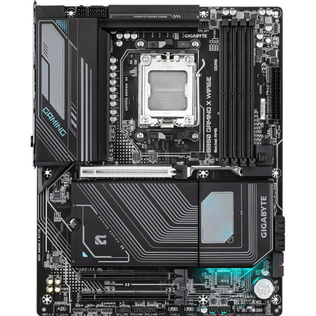 Mатеринська плата sAM5 AMD B850 HDMI/DP 3xM.2 2.5GbE LAN ATX GIGABYTE B850 GAMING X WIFI6E
