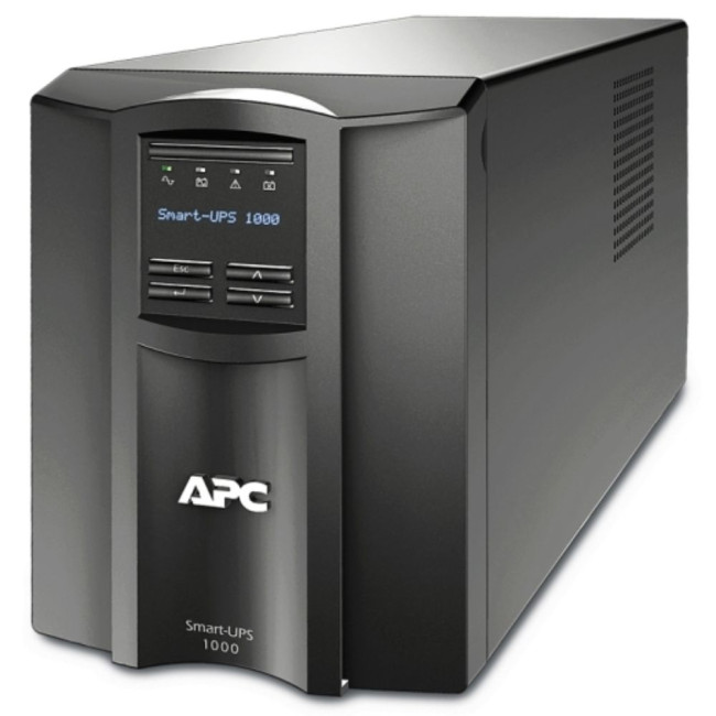 ДБЖ 700W/1000VA,L-I,USB,LCD,Smart Slot,SmartConnect APC SMT1000IC