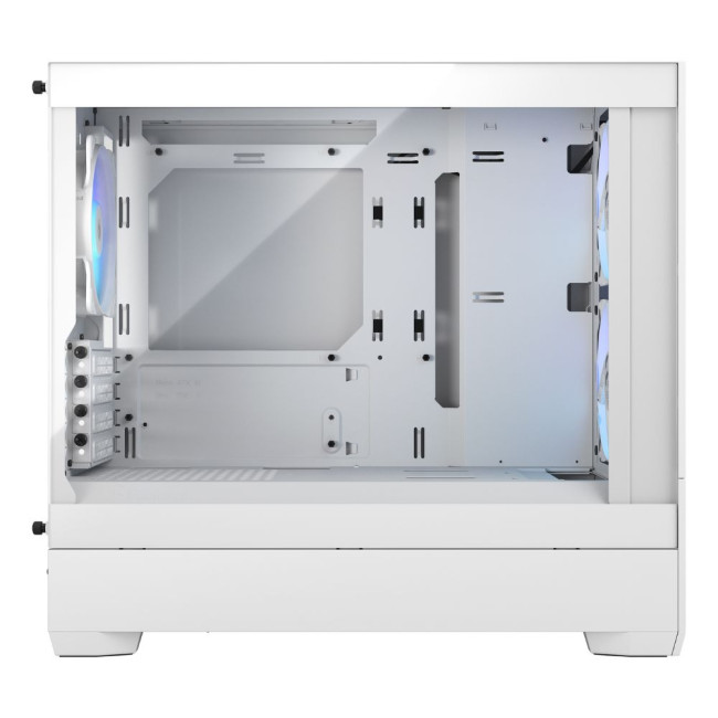 Корпус micro ATX без БЖ, білий, скло Pop Mini Air RGB White TG FRACTAL DESIGN Pop Mini Air RGB White TG (FD-C-POR1M-01)