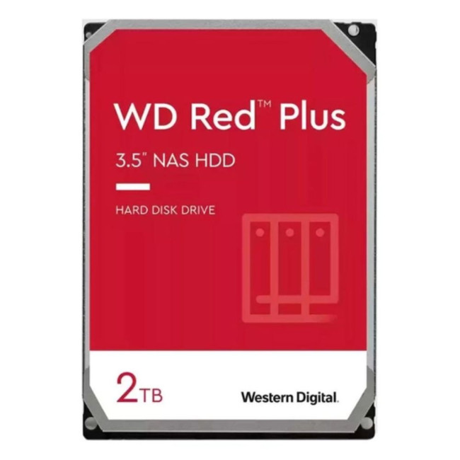 Жорсткий диск WD Red Plus 2TB 5400rpm WD20EFPX WESTERN DIGITAL WD20EFPX