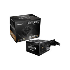Блок живлення 750W, 80 Pluse BRONZE, PCIe 5.1, 12V-2x6 (450W), Built-in 5V BOOST function, 120mm Fan ASROCK CL-750B