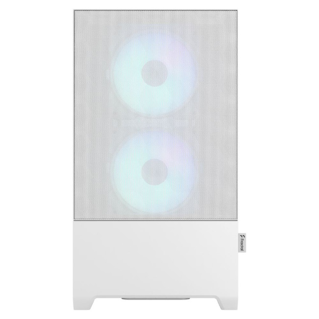 Корпус micro ATX без БЖ, білий, скло Pop Mini Air RGB White TG FRACTAL DESIGN Pop Mini Air RGB White TG (FD-C-POR1M-01)