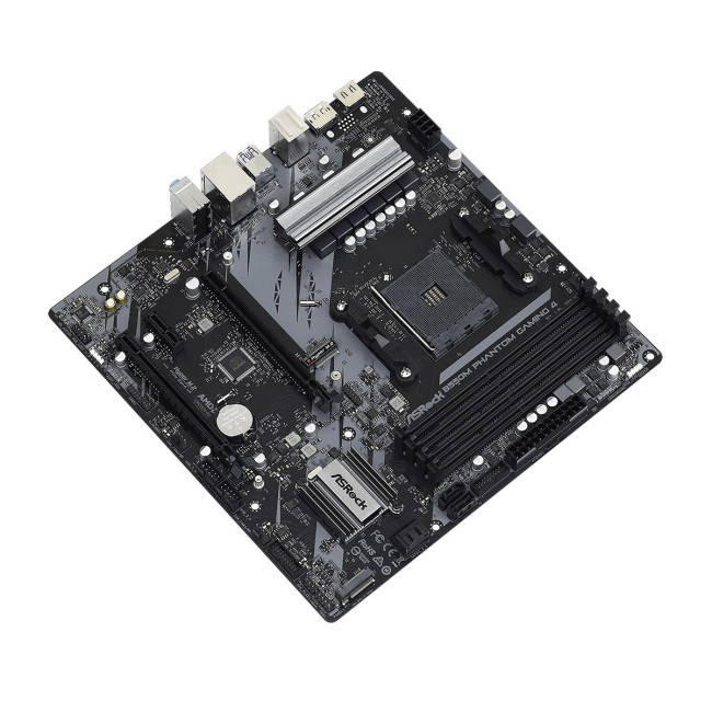 Материнська плата AMD AM4 B550 4DDR4 2PCIex16 2M.2 HDMI/DP ASROCK B550M PHANTOM GAMING 4