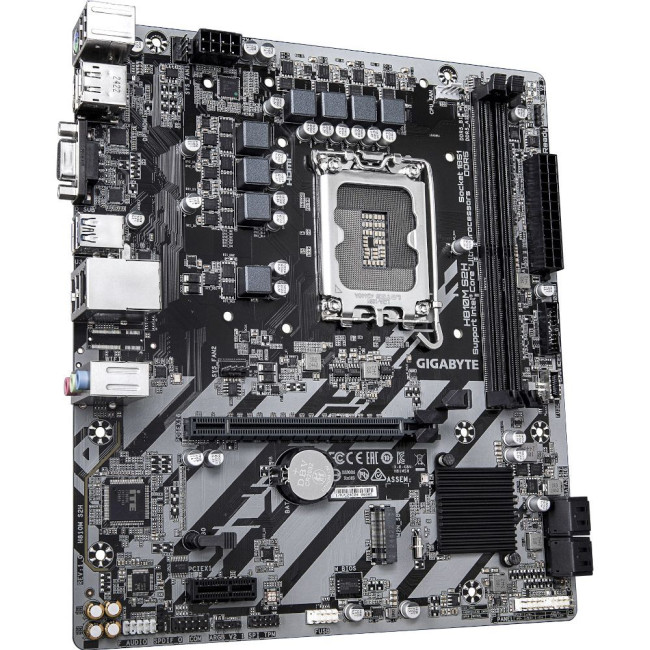 Mатеринська плата s1851 Intel H810 DP/HDMI/VGA  1xM.2 GbE LAN mATX GIGABYTE H810M S2H