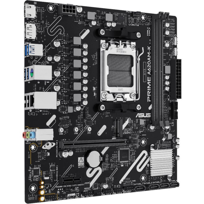 материнська плата sAM5/2DDR5/HDMI/DP/2PCIe/1M.2/4SATA ASUS PRIME A620AM-K