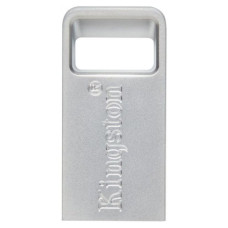 Мікрофлеш пам'ять 128GB DataTraveler Micro 200MB/sMetal USB 3.2 Gen 1 KINGSTON DTMC3G2/128GB