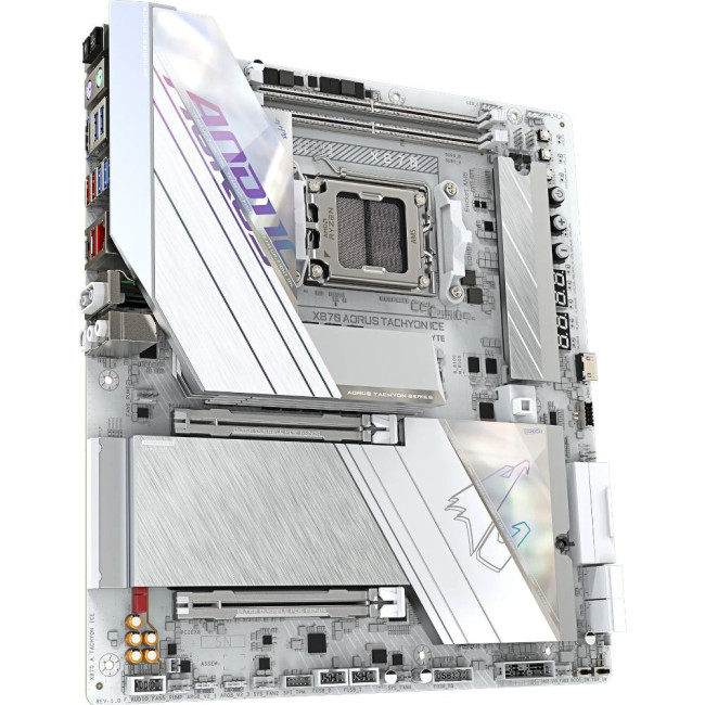 Mатеринська плата sAM5 AMD X870 2xHDMI/USB4 Type-C 3xM.2 2x5GbE LAN E-ATX GIGABYTE X870 AORUS TACHYON ICE