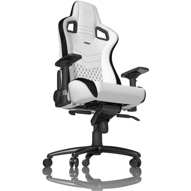 Крісло геймерське Noblechairs NOBLECHAIRS EPIC White/Black (NBL-PU-WHT-001)