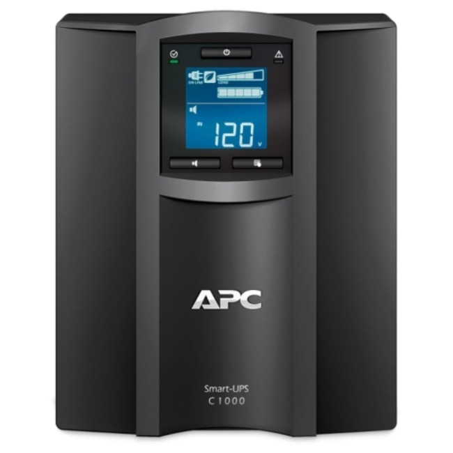 ДБЖ 600W/1000VA,L-I,USB,LCD,SmartConnect APC SMC1000IC