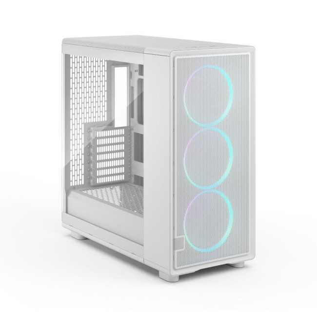 Корпус E-ATX (до 275 мм) без БЖ, білий, скло, RGB, підтримка BTF, Epoch XL White TG RGB Clear tint FRACTAL DESIGN Epoch XL White TG RGB CT (FD-C-EPO1X-05)