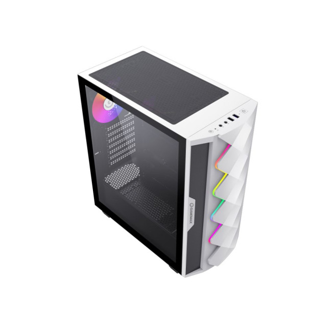Корпус ATX без блока живлення fan on front) GAMEMAX White Diamond CP