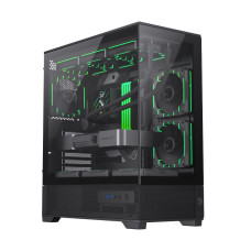 Корпус комп'ютерний Midi Tower без блока живлення  E-ATX,ATX, M-ATX,ITX, Tempered Glass,Mesh,USB3.2x GAMEMAX VISTA 2 AB