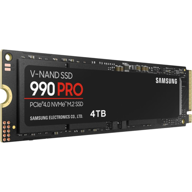 Накопичувач Samsung SSD 990 PRO 4TB PCIe 4.0 M.2 SAMSUNG 990 PRO 4TB PCIe 4.0, MZ-V9P4T (MZ-V9P4T0BW)