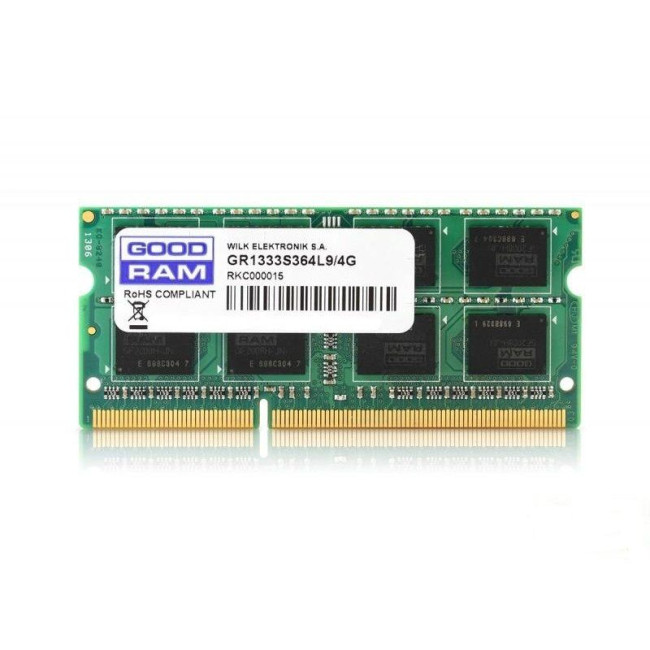 модуль пам'яті 8Gb DDR3 1600MHz sodimm 1.35V GOODRAM GR1600S3V64L11/8G