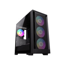 Корпус Micro ATX без блока живлення , ABS пластик, сітка,закалене склоM-ATX, ITX, ABS, Mesh,Tempered GAMEMAX Defender MB