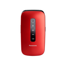 Мобільний телефон червоний PANASONIC KX-TU550EXR