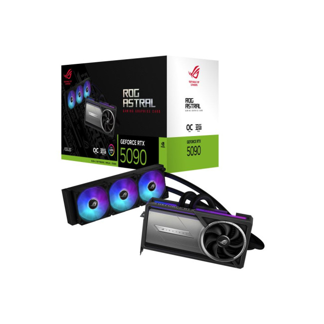 Відеокарта ASUS NVIDIA ROG-ASTRAL-LC-RTX5090-O32G--GAMING ASUS ROG-ASTRAL-LC-RTX5090-O32G-GAM