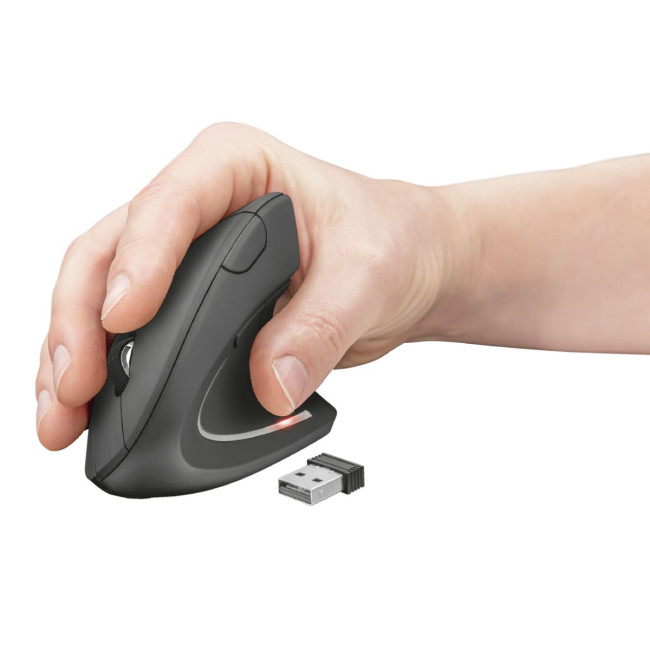 Мишка Verto Ergonomic 1600 dpi TRUST Verto Wireless Ergonomic Mouse (22879)