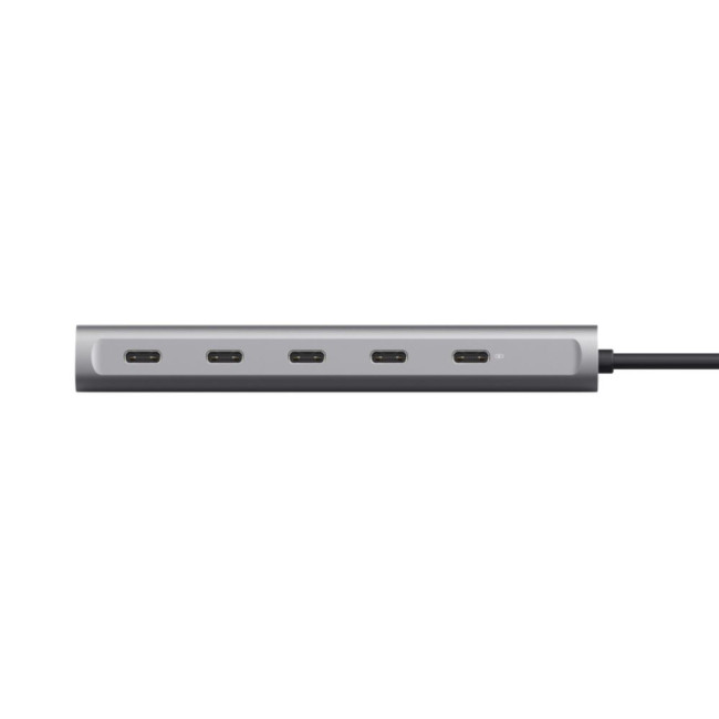 Адаптер Halyx 5-Port USB-C Hub TRUST Halyx 5-Port USB-C Hub (25136)