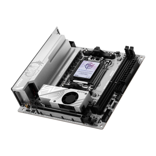 материнська плата sAM5/2DDR5/HDMI/2PCIe/3M.2/2SATA/LAN5Gb MSI MPG B850I EDGE TI WIFI